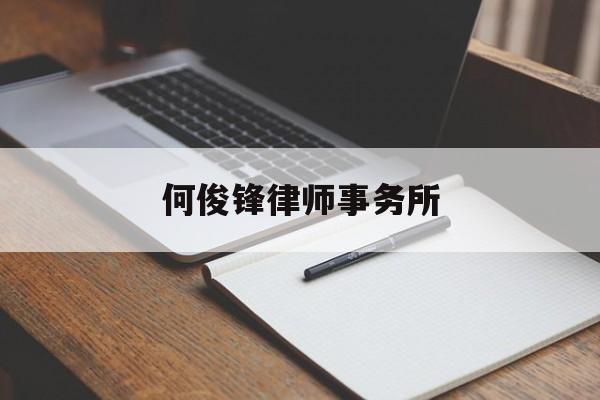 何俊锋律师事务所(广西中心律师事务所)